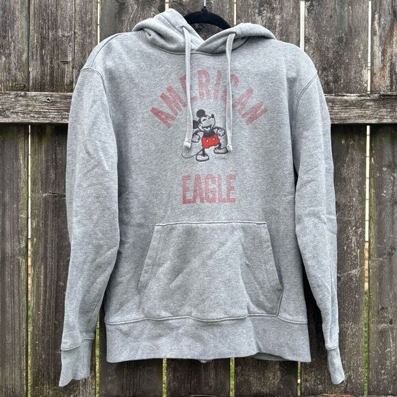 AE X Disney Mickey Mouse Hoodie Sweatshirt Medium - Picture 1 of 6